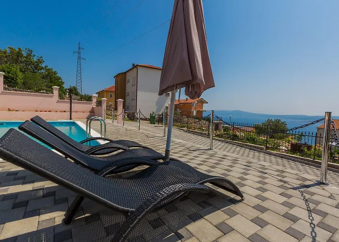 Hundefreundliche Und Moderne Mit Privatpool, Meerblick, Bbq-bereich * Crikvenica
